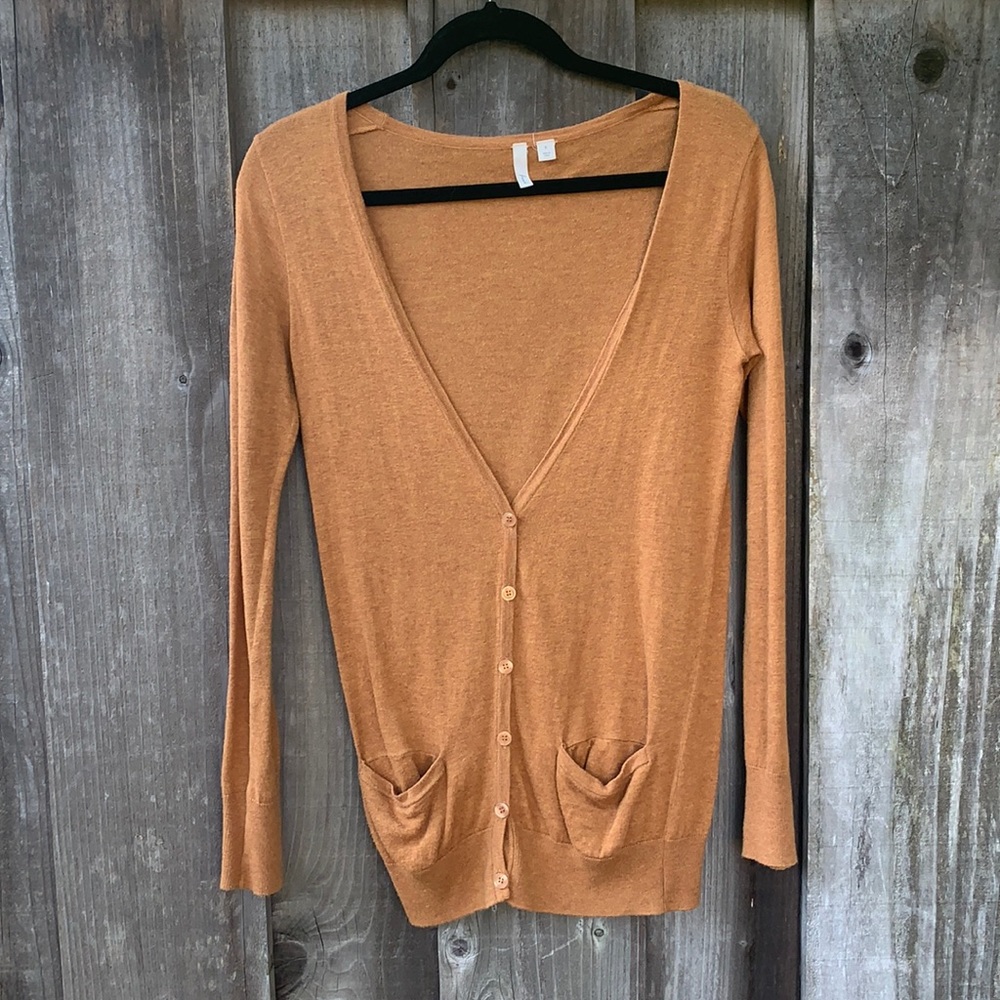 Golden autumn sweater